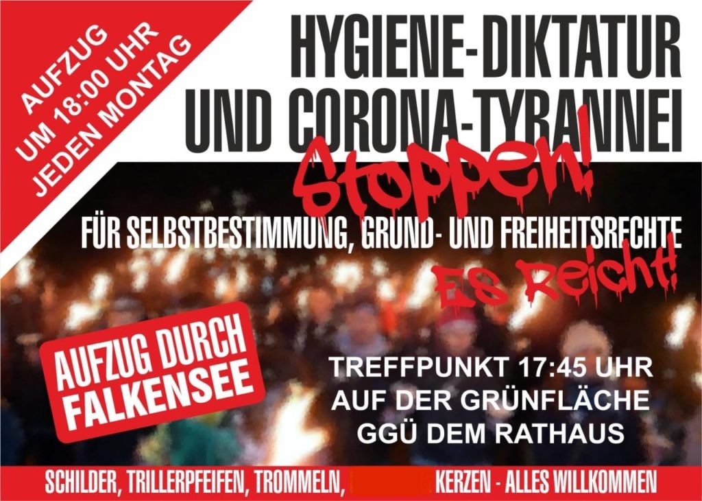 Falkensee protest